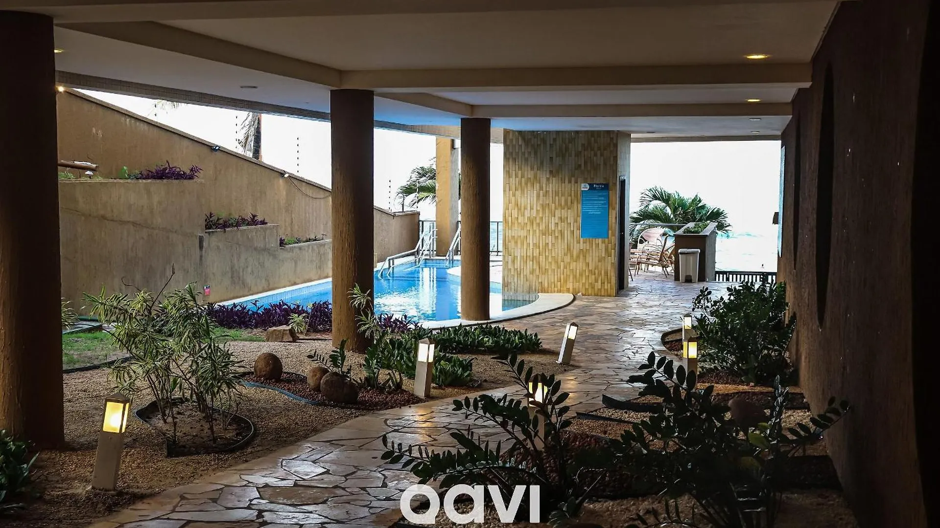 Apartamento Flats Em Predio Beira Mar Ponta Negra Mirador - Qavi Natal