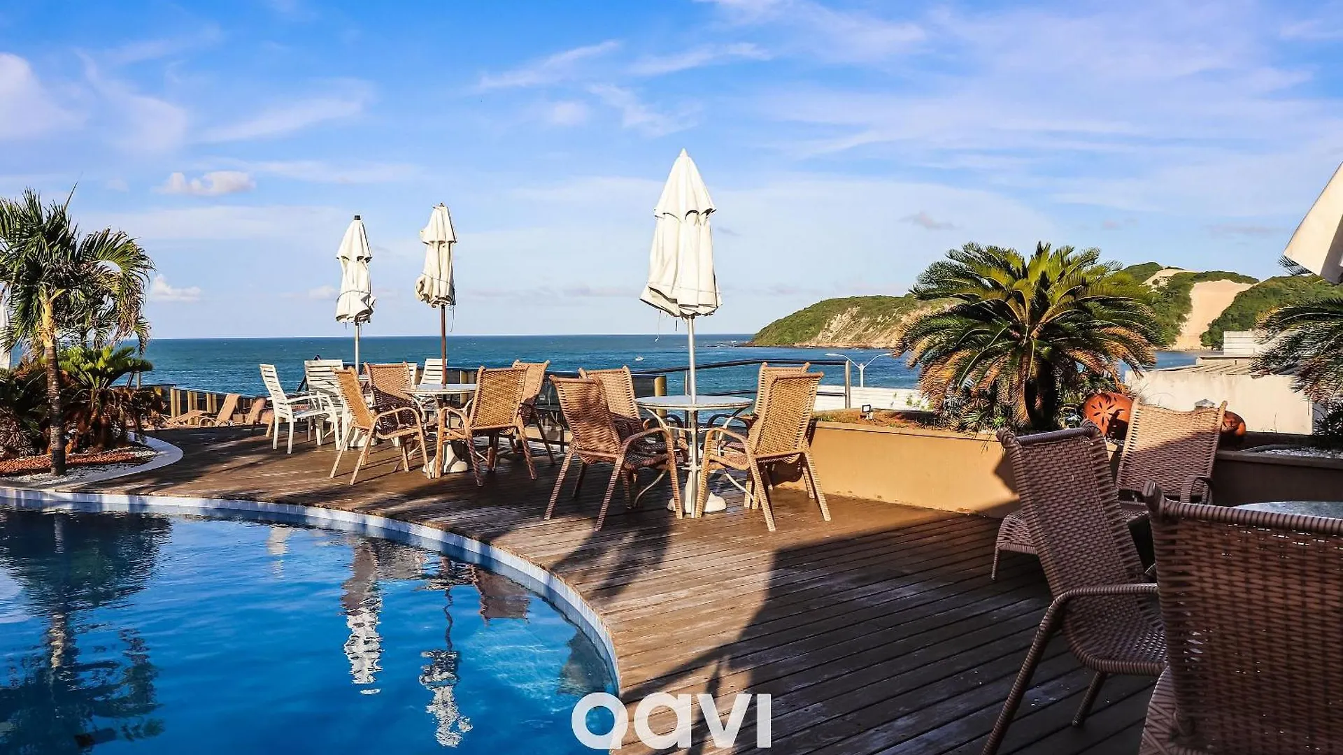 Apartamento Flats Em Predio Beira Mar Ponta Negra Mirador - Qavi Natal